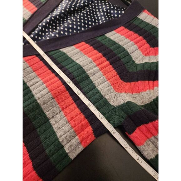 Anthropologie  Moth Jamison Striped Cardigan Sweater Size small - Picture 9 of 9